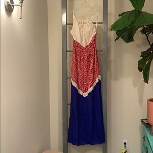 Strapless maxi dress | US women’s M